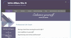 Desktop Screenshot of chicolifecoach.com